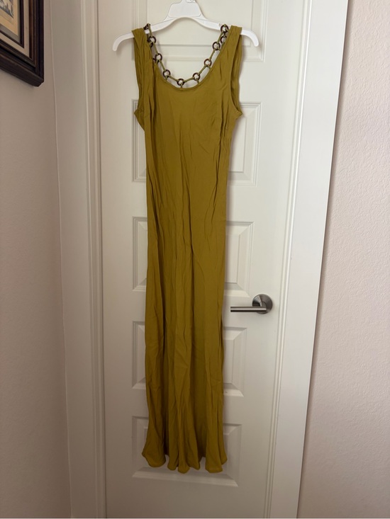 Vrg Grl Dresses & Skirts - Vrg grl green bias cut dress